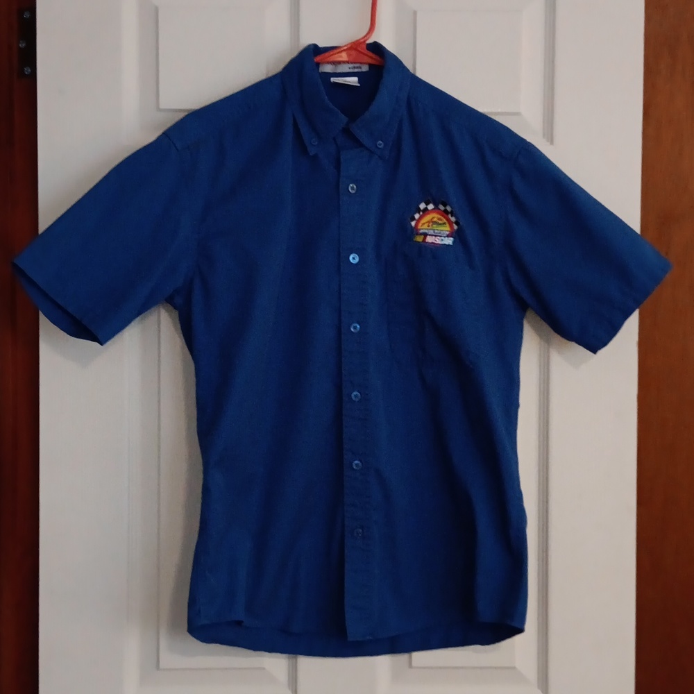 Authentic Sunoco/NASCAR round logo employee shirt